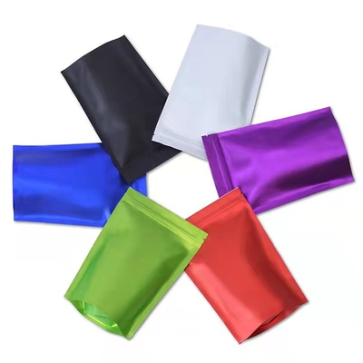 Recyclable Custom Printed Pouch Frosted Black Plastic Bag Food Grade Holder For Coffee