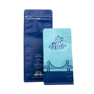 Barrier Delute China Factory Customized Function 8oz 16oz 64oz Resealable Coffee Bean Packaging Bag
