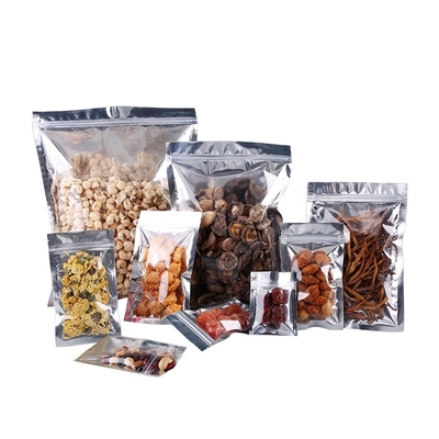 Moisture Proof Mylar Bags Food Storage Resealable Packaging Bags Zip Lock Bag Storage Containers For Coffee Snack