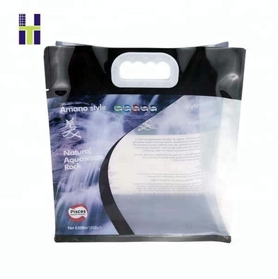 Barrier Aquascape Rock Handle Flat Bottom Plastic Bag