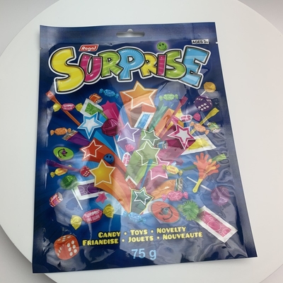 Moisture Proof Resealable Mylar Ziplock Bags Smell Proof Food Storage Bags Coffee Beans Candy Packaging Pouch