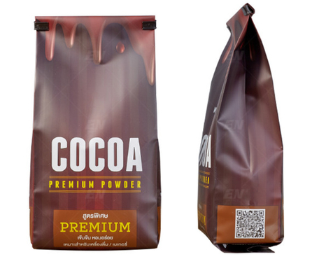 Moisture Proof Heat Resealable Custom Side Gusset Food Coffee Packaging Bag With No Zipper