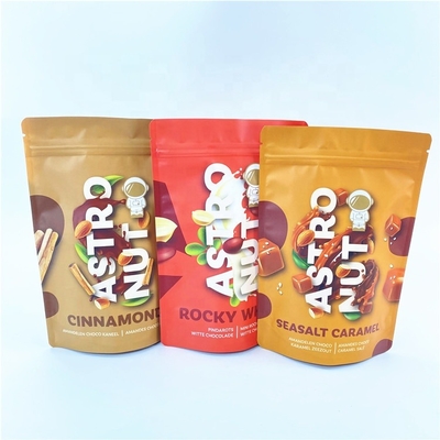Foil Zip Lock Coffee Bean Bag Heavy Duty Powder Moisture Proof Resealable Packaging Bags Supplier Custom HDPE Plastic Bags With Logo